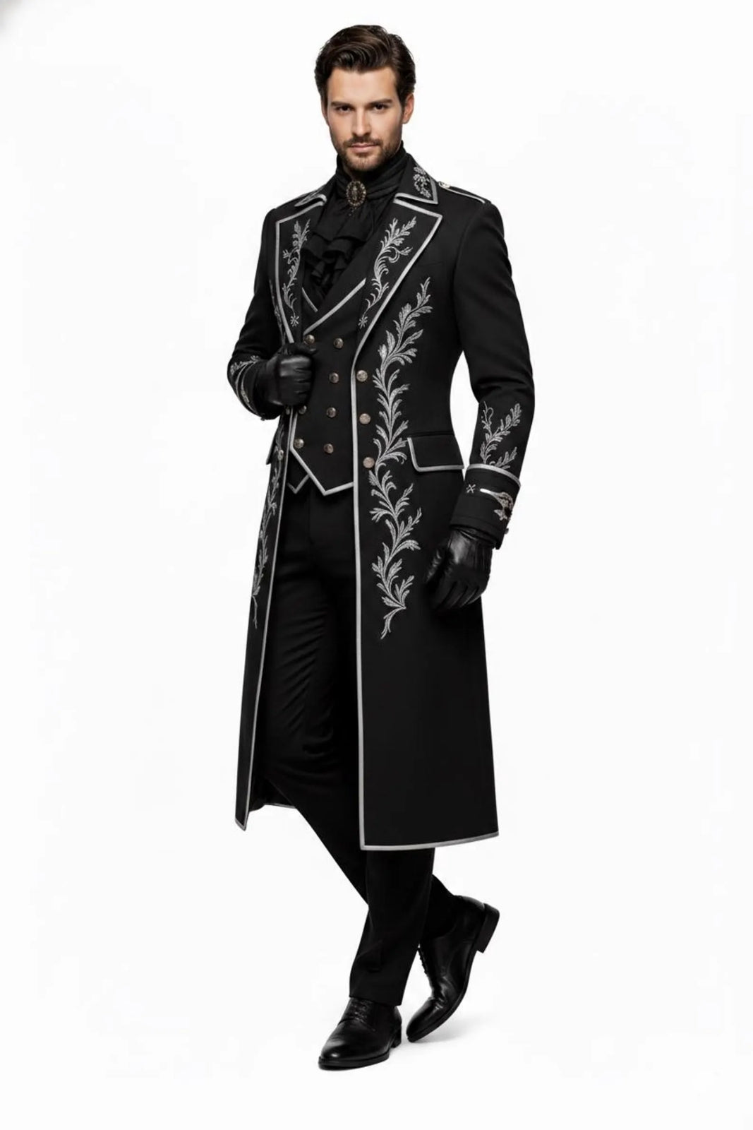 Men's Victorian Gothic Vampire Coat