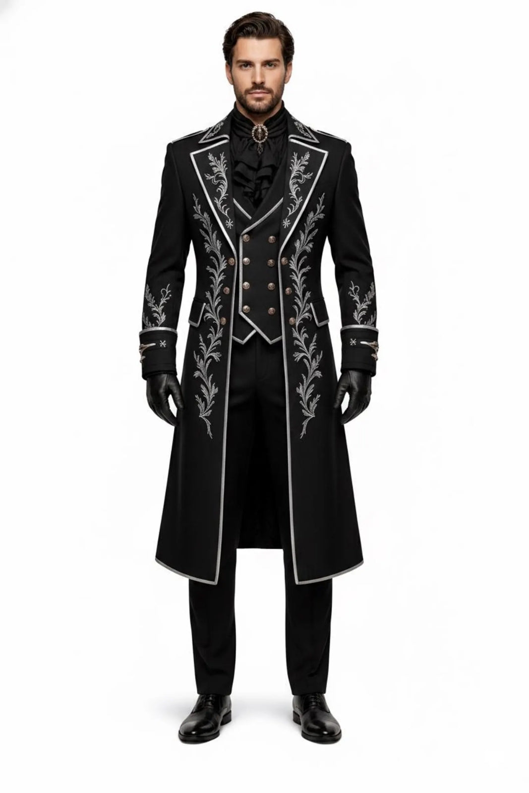 Men's Victorian Gothic Vampire Coat