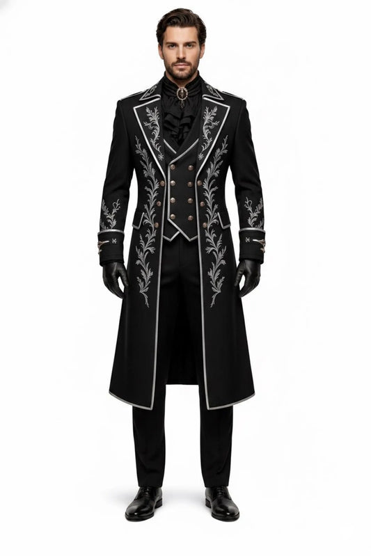 Men's Victorian Gothic Vampire Coat